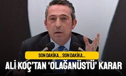 Ali Koç'tan flaş 'Olağanüstü Kongre' kararı