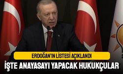 Erdoğan'ın yeni Anayasa için talimat verdiği hukukçular belli oldu