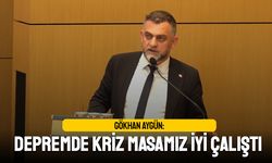 Gökhan Aygün: Küçükçekmece Kriz Masası depremde iyi çalıştı
