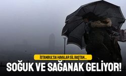 İstanbul'da havalar sil baştan; Yine 10 derece düşüyor
