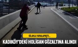 Kadıköy'de Galatasaray taraftarına silahla saldıran kişi gözaltında