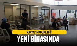 Kartal’ın polikliniği yeni binasında
