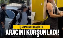 Küçükçekmece'de iş adamından haraç isteyen kadın araç kurşunladı