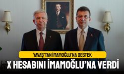 Sansür karşı destek; Mansur Yavaş X hesabını İmamoğlu'na devretti