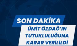 Son Dakika!  Ümit Özdağ hakkında karar verildi