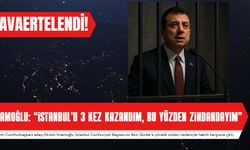 İmamoğlu: “İstanbul’u 3 Kez Kazandım, Bu Yüzden Zindandayım”