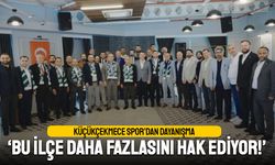 Küçükçekmece Spor’dan dayanışma; Bu ilçe daha fazlasını hak ediyor