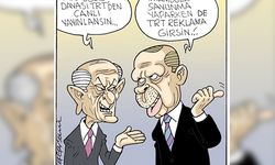 Selvi'den Bahçeli ile Erdoğan karikatürü