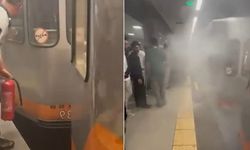 Bağcılar’daki metroda yangın paniği