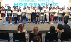 Kartallı geleceğin mühendisleri sertifikalarını aldı