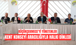 Küçükçekmece’yi yönetenler Kent Konseyi aracılığıyla halkı dinledi