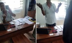 Kocaeli'nde bir şantiyede şok görüntüler; Şefin üstüne kaynar su döktü
