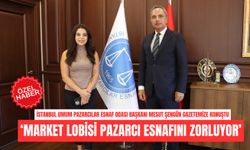Mesut Şengün: “Market lobileri pazarcıyı zorluyor”