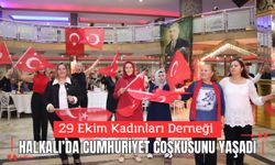 29 Ekim Kadınları Derneği Halkalı’da Cumhuriyet Coşkusunu Yaşadı