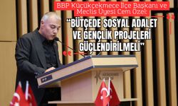 Cem Özel: “Bütçede sosyal adalet ve gençlik projeleri güçlendirilmeli”