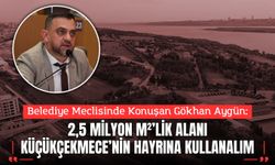 Aygün: 2,5 Milyon m²’lik Alanı Küçükçekmece’nin Hayrına Kullanalım