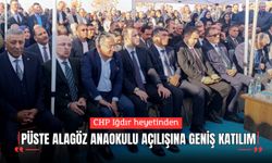 CHP Heyeti, Iğdır Üniversitesi Püste Alagöz Anaokulu Açılışına Geniş Katılım Sağladı