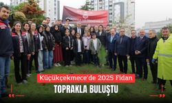 Küçükçekmece’de 2025 Fidan Toprakla Buluştu