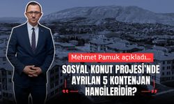 Mehmet Pamuk: “500 Bin Sosyal Konutta 5 Ayrı Vatandaş Grubuna Kontenjan Ayrıldı”
