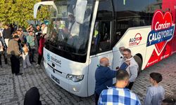 Tekirdağ Büyükşehir Belediyesi Umre Yolcularını Havalimanına Ulaştırdı