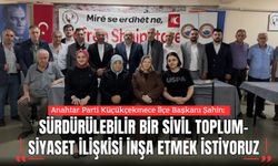“SÜRDÜRÜLEBİLİR BİR SİVİL TOPLUM–SİYASET İLİŞKİSİ İNŞA ETMEK İSTİYORUZ”