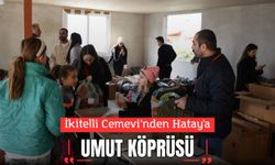 İkitelli Cemevi’nden Hatay'a Umut Köprüsü