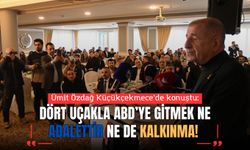 Ümit Özdağ Küçükçekmece’de: Dört Uçakla ABD’ye Gitmek Ne Adalettir Ne De Kalkınma!