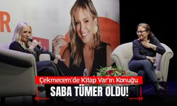 Çekmecem’de Kitap Var’ın Konuğu Saba Tümer Oldu