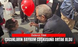 Özdemir Polat, Çocukların Bayram Coşkusuna Ortak Oldu