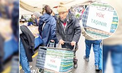 Pazarda Yürek Burkan Görüntü: "Yük Taşınır"
