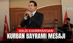 Halis Kahriman'dan Kurban Bayramı Mesajı: "Paylaşmanın ve Kardeşliğin En Güzel Örneği"