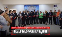 Kars, Ardahan ve Iğdır’ın Dost Meclisi Şark Odası Güzel Mesajlarla Açıldı