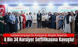 Gaziosmanpaşa’da Kadınların Büyük Başarısı: 4 Bin 34 Kursiyer Sertifikasına Kavuştu!