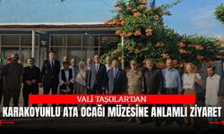 Vali Taşolar’dan Karakoyunlu Ata Ocağı Müzesi'ne Anlamlı Ziyaret