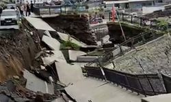 Rize'de Korkutan Yol Çökmesi: İki Bina Acilen Tahliye Edildi
