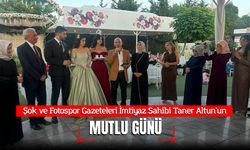 Şok ve Fotospor Gazeteleri İmtiyaz Sahibi Taner Altun'un Mutlu Günü