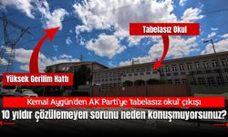 Kemal Aygün'den AK Parti'ye 'tabelasız okul' çıkışı: "10 yıldır çözülemeyen bu sorunu neden konuşmuyorsunuz?"