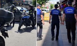 Küçükçekmece'de Zabıtadan 'Kaldırım İşgali' Mesaisi