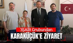3ŞAİR Grubundan İl Kültür ve Turizm Müdürü Karaküçük'e Ziyaret