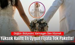 Düğün Bütçesini Yormayan Dev Hizmet: Zoella Bridal İle Yüksek Kalite En Uygun Fiyata Tek Pakette!