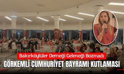 Bakırköylüler Derneği Geleneği Bozmadı: İBB Sosyal Tesisleri’nde Görkemli Cumhuriyet Bayramı Kutlaması!