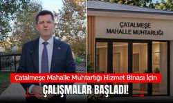 Çekmeköy Belediyesi Çatalmeşe Mahalle Muhtarlığı Hizmet Binası İçin Çalışmalara Başladı