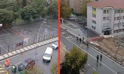 İstanbul’da İlkokulda Yürekler Ağızlara Geldi; İstinat Duvarı Çöktü!