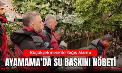 Küçükçekmece’de Yağış Alarmı: Ayamama Deresi Çevresinde Su Baskını Nöbeti!