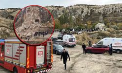 Nevşehir Göreme’de Peribacası Çöktü: 2 Ölü, 1 Yaralı!