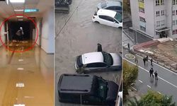 Yeni Devlet Hastanesinin Otoparkı Sular Altında Kaldı