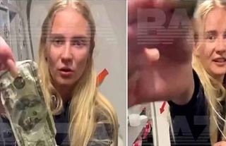 Rus kadın Antalya uçağını karıştırdı; Taciz etti, sigara içti