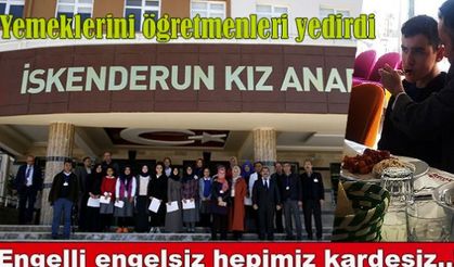 Engelli öğrenciler için özel bir gün..