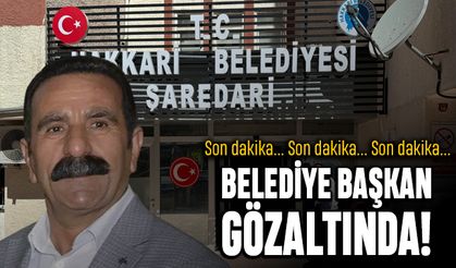 Hakkari Belediye Başkanı hangi terör suçlarından gözaltına alındı?