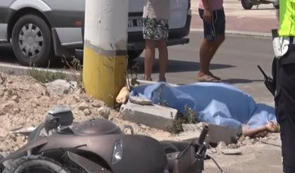 18 yaşından küçük motorcular kaza yaptı; 14 yaşındaki hayatını kaybetti